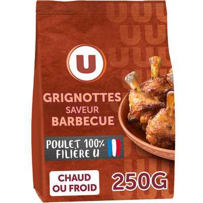 Grignotte de poulet rôtie barbecue Bleu Blanc Coeur, U (250 g)