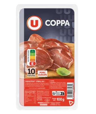 Coppa, U (x10, 100 g)