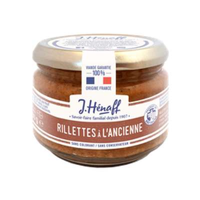 Rillettes à l'ancienne, Henaff (180 g)