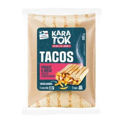 Tacos poulet boeuf, Karatok (265 g)
