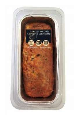 Cake aux St Jacques à la bretonne, Guyader (260 g)