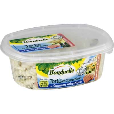 Salade de tortis et concombre au saumon, Bonduelle (300 g)