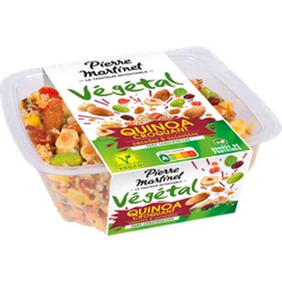 Salade de quinoa aux amandes et noisettes, Pierre Martinet (220 g)