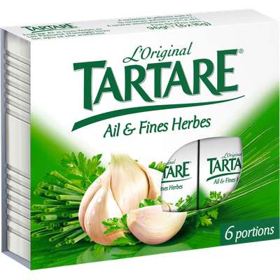 Tartare Ail & Fines Herbes en portions (x 6, 96 g)
