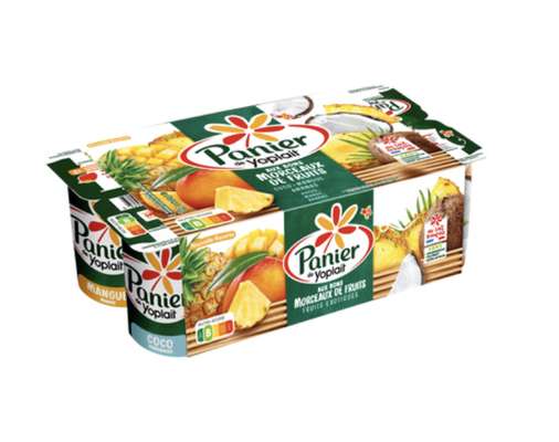 Yaourts aux fruits exotiques 2,7% mg, Panier de Yoplait (8 x 125 g)