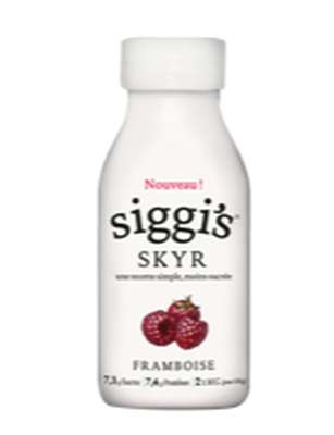 Skyr à boire saveur framboise, Siggi's (250 g)