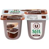 Dessert au chocolat à base de soja, U (4 x 100 g)