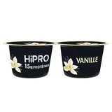 Yaourt protéiné saveur vanille 0% MG, HiPRO (2 x 160 g)