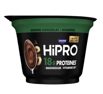 Crème dessert chocolat noisettes, HiPRO  (180 g)