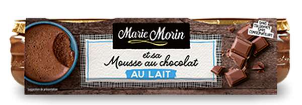 Mousse au chocolat au lait, Marie Morin (2 x 100 g)
