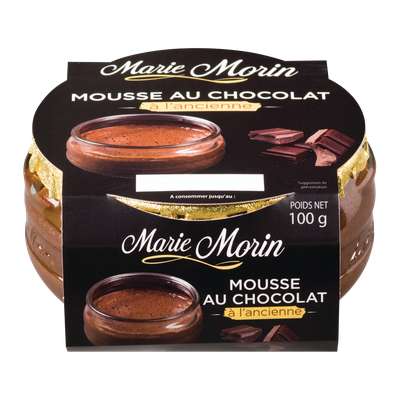 Mousse au chocolat à l'ancienne, Marie Morin (100 g)