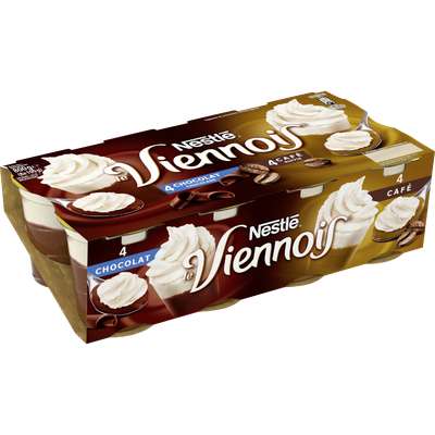 Le Viennois panaché Chocolat et Café, Nestlé (8 x 100 g)