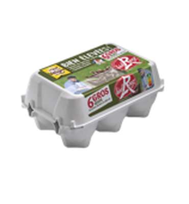 Oeufs gros, Label Rouge (x 6)