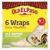 Wraps de blé, Old el Paso (x 6, 350 g)