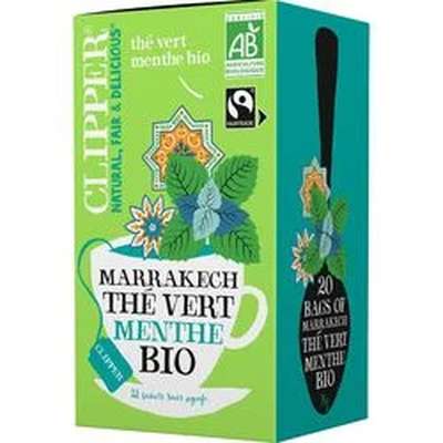Thé vert menthe BIO, Clipper (x 20 sachets)