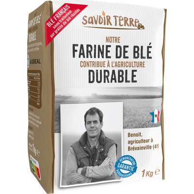 Farine de blé T55, Savoir Terre (1 kg)
