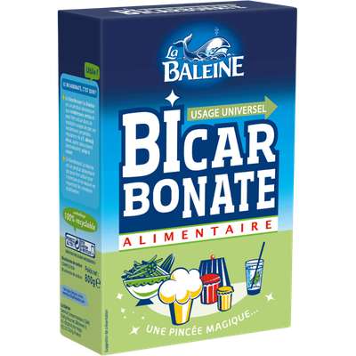 Bicarbonate alimentaire, La Baleine (800 g)