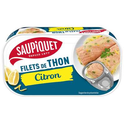 Filet de Thon au Citron, Saupiquet (115 g)