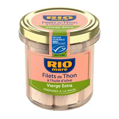 Filets de thon à l'huile d'olive vierge extra, Rio Mare  (130 g)