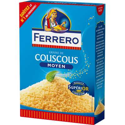 Couscous grains moyens, Ferrero (500 g)