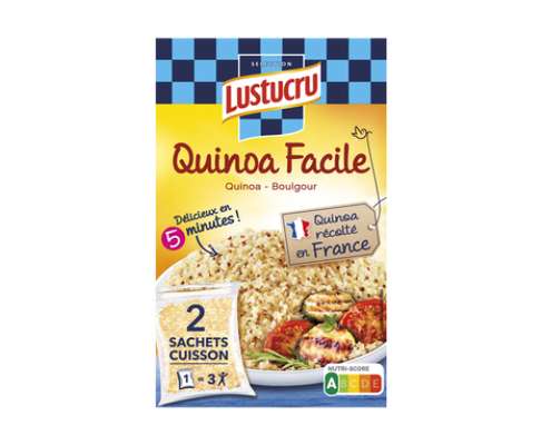 Quinoa et boulghour facile, Lustucru (x 2, 300 g)