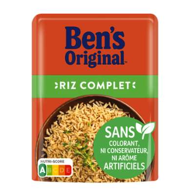 Riz complet express 2min, Ben's (220 g)