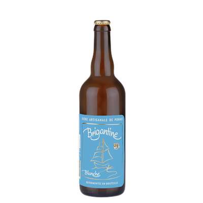 Brigantine blanche bière artisanale (75 cl)