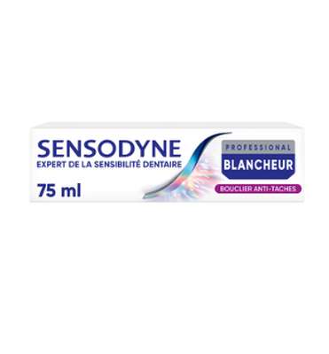 Dentifrice soin Blancheur 24h, Sensodyne (75 ml)