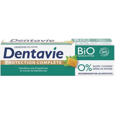 Dentifrice protection complète Bio, Dentavie (75 ml)