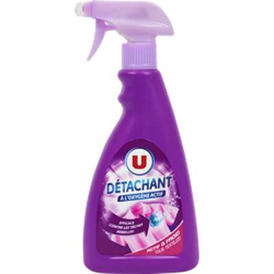 Détachant textile avant lavage oxygène actif spray, U (500 ml)