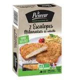 Escalope de volaille milanaise BIO, Le Picoreur (x 2, 180 g)