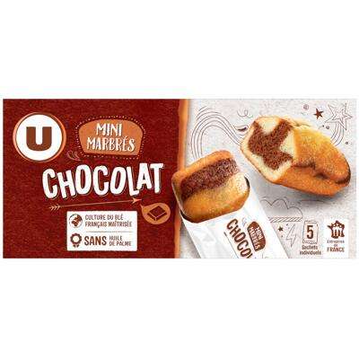 Mini marbre chocolat, U (5 x 30 g)