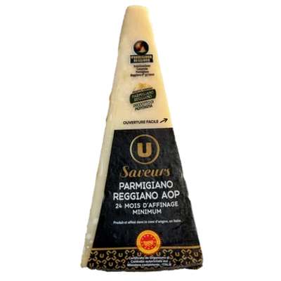 Parmigiano Reggiano AOP "Prodotto di Montagna" affiné 24 mois minimum, U (150 g)
