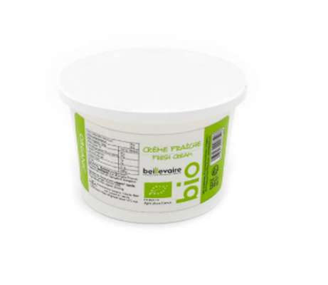 Crème 40% BIO, Beillevaire (25 cl)