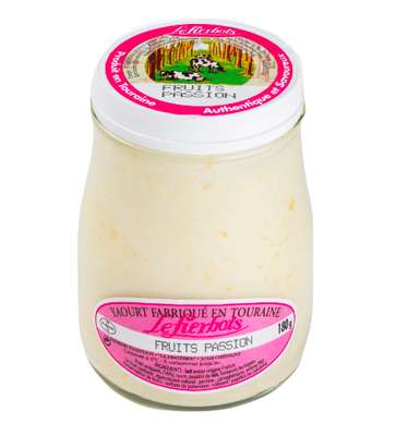 Yaourt au fruit de la passion, Fierbois (180 g)
