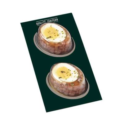 Œufs durs au jambon, (2 x 90g)