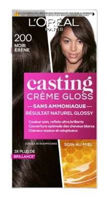 Casting Crème Gloss Cheveux 200 Noir Ébène, L'Oréal Paris