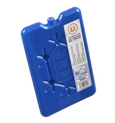 Accumulateur de froid plat (pain de glace), U (200 ml)