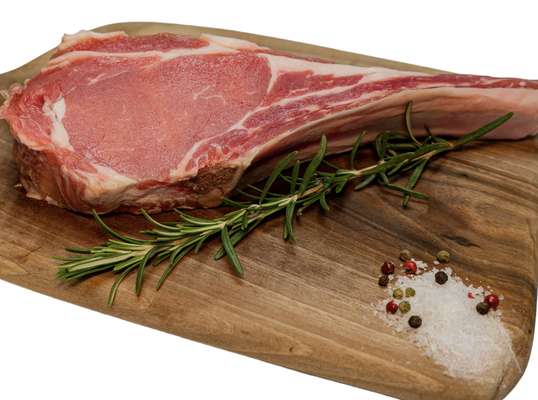 Côte de veau avec os, Maison Beya Casher (environ 550 g)