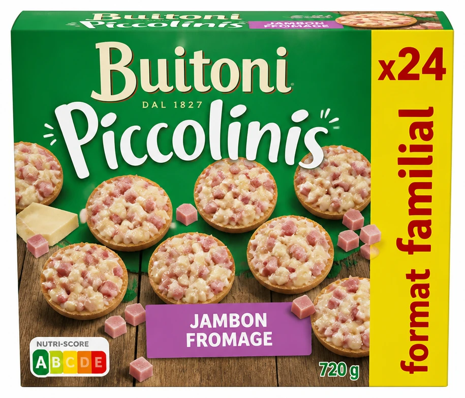 Buitoni Piccolinis jambon fromage