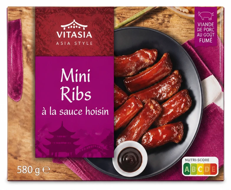 Vitasia Mini ribs à la sauce hoisin