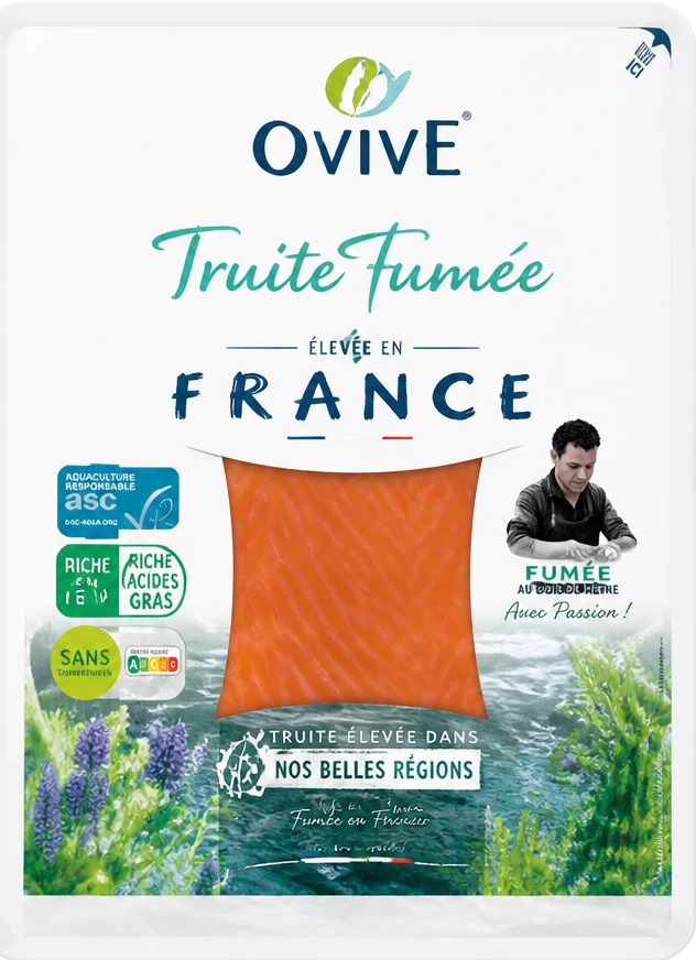 Ovive Truite fumée de France