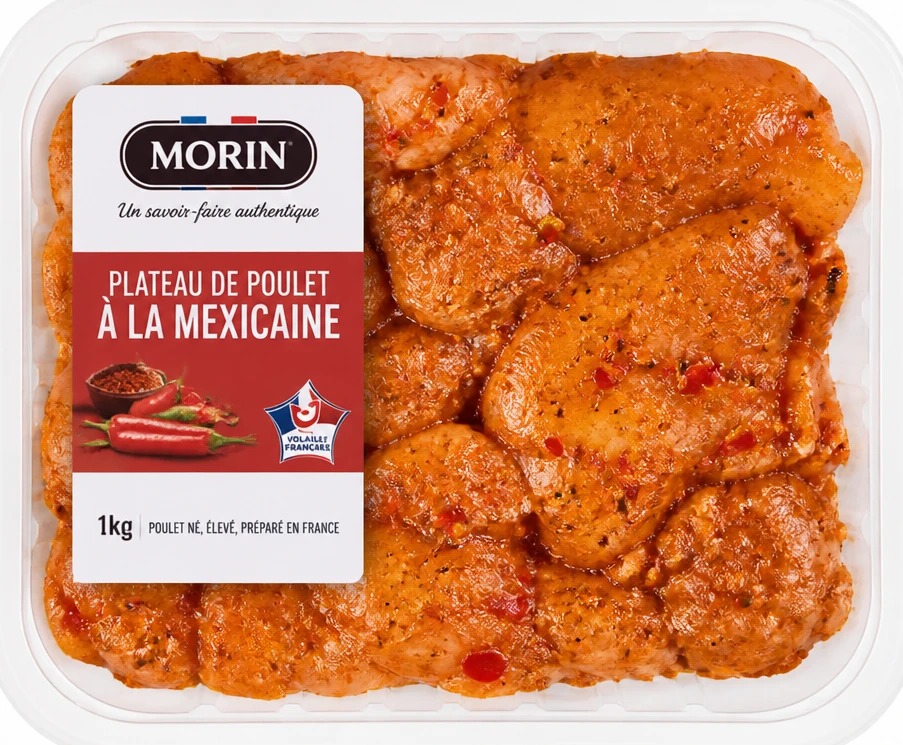 Plateau de Poulet à la mexicaine