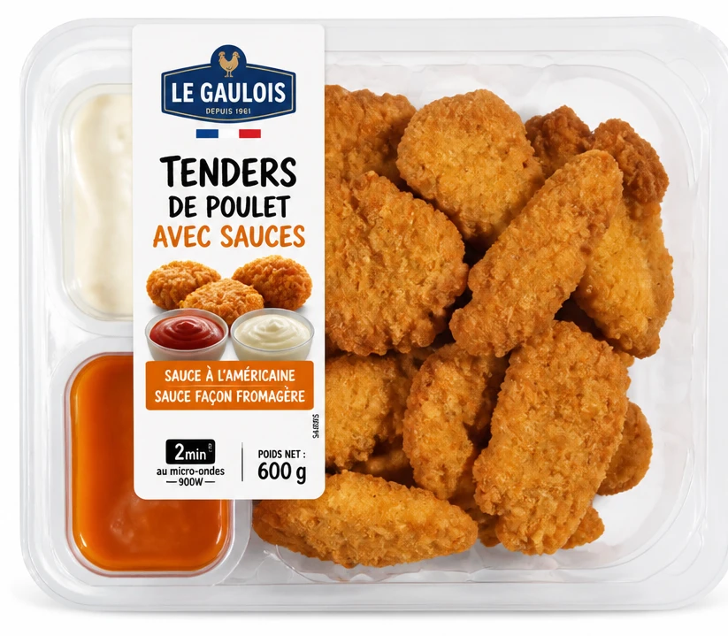 Tenders de Poulet avec sauces