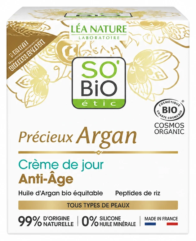 So Bio Crème de Jour Anti-Âge Précieux Argan