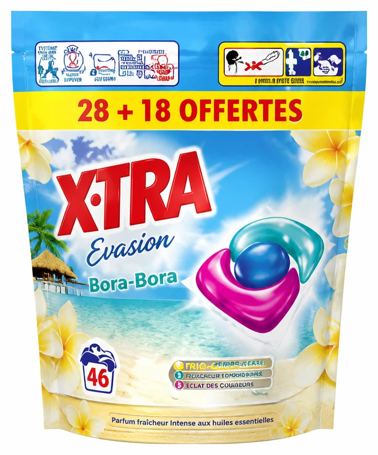 X-Tra Evasion Trio-Caps Bora-Bora