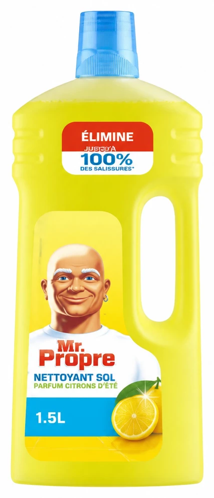 Mr. Propre Nettoyant sol parfum citrons d'été