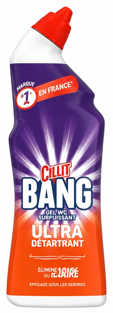 Cillit Bang Gel WC Surpuissant Ultra Détartrant