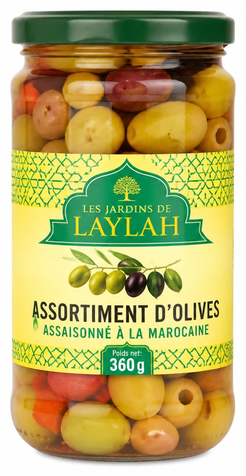 Les Jardins de Laylah Assortiment d'olives