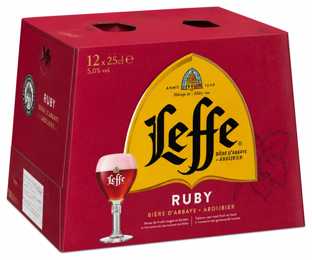 Leffe Bière d Abbaye Ruby 5°